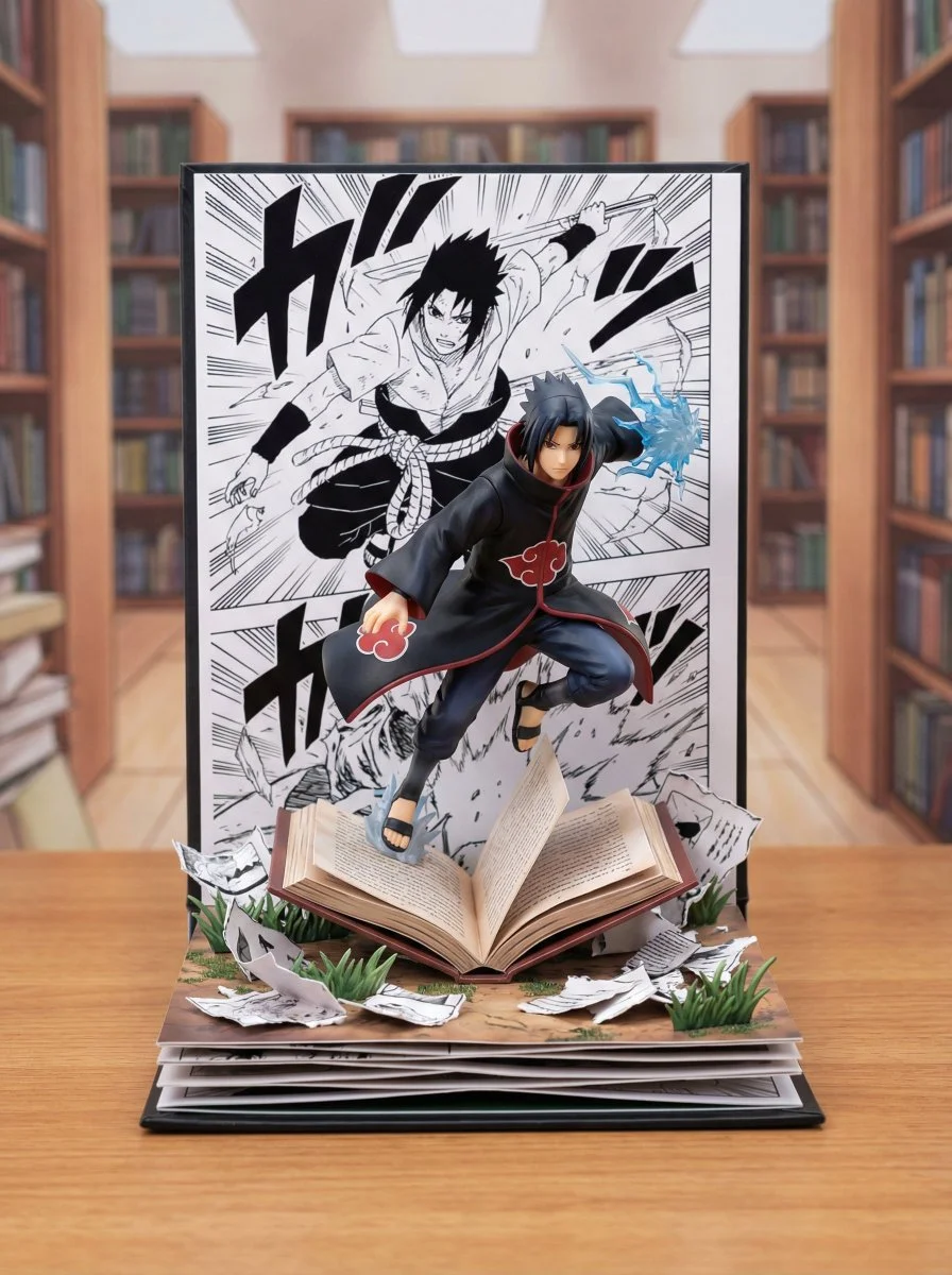 3D Manga Action: Naruto Leaps from the Page