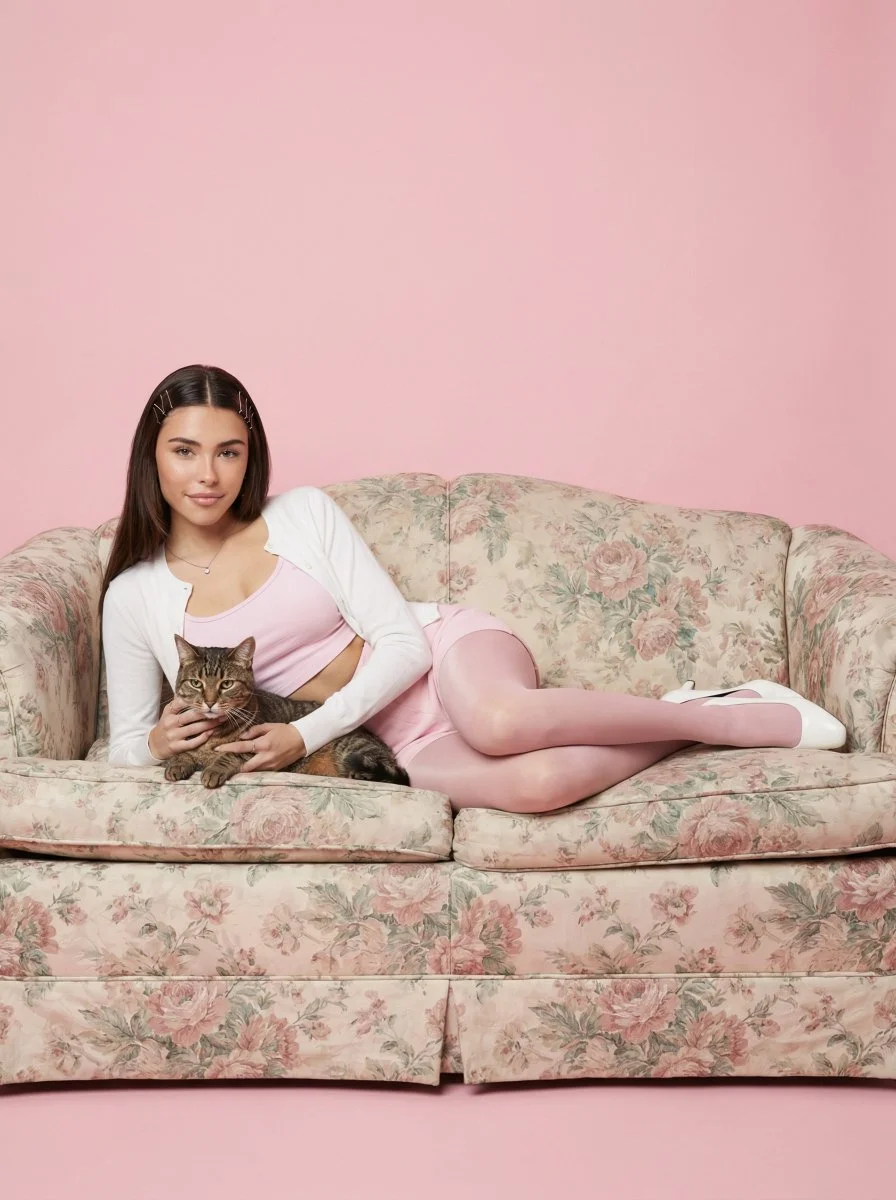 90s Soft Glam Meets Minimalist Elegance with Madison and Luna