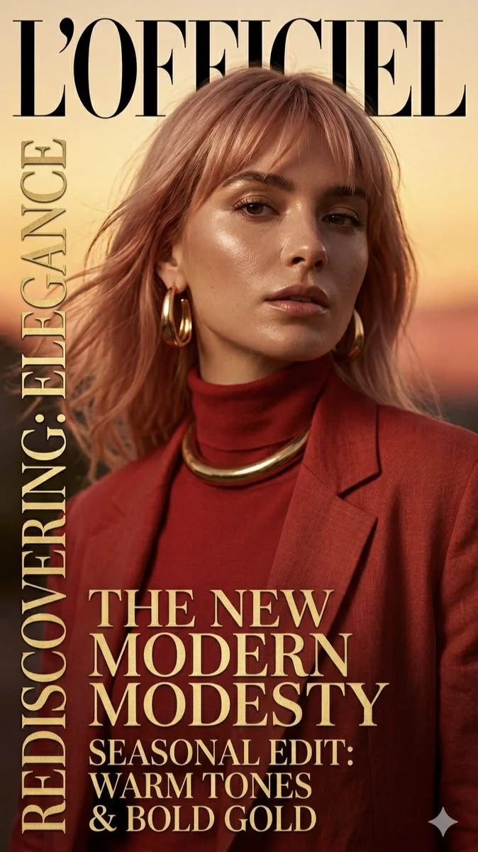 A Bold New Era of Fashion: Warm Tones & Luxe Gold