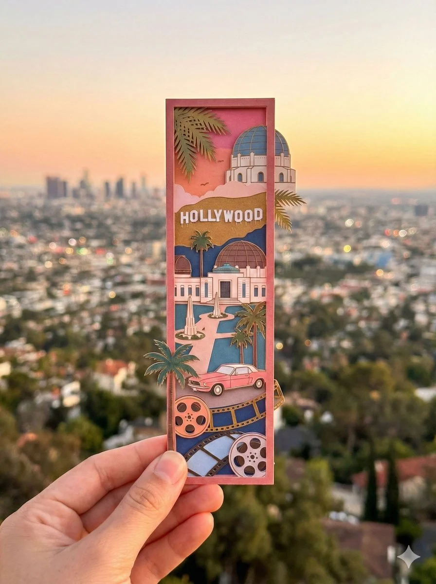 A Bookmark of Dreams: City Skylines and Whimsy