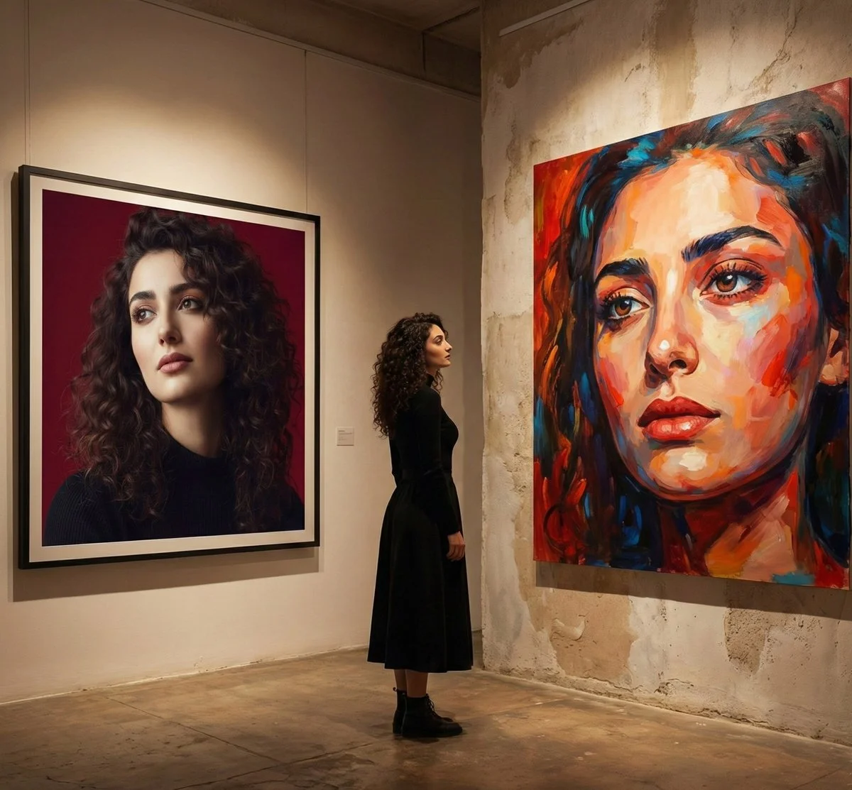 A Dance Between Realism and Abstraction