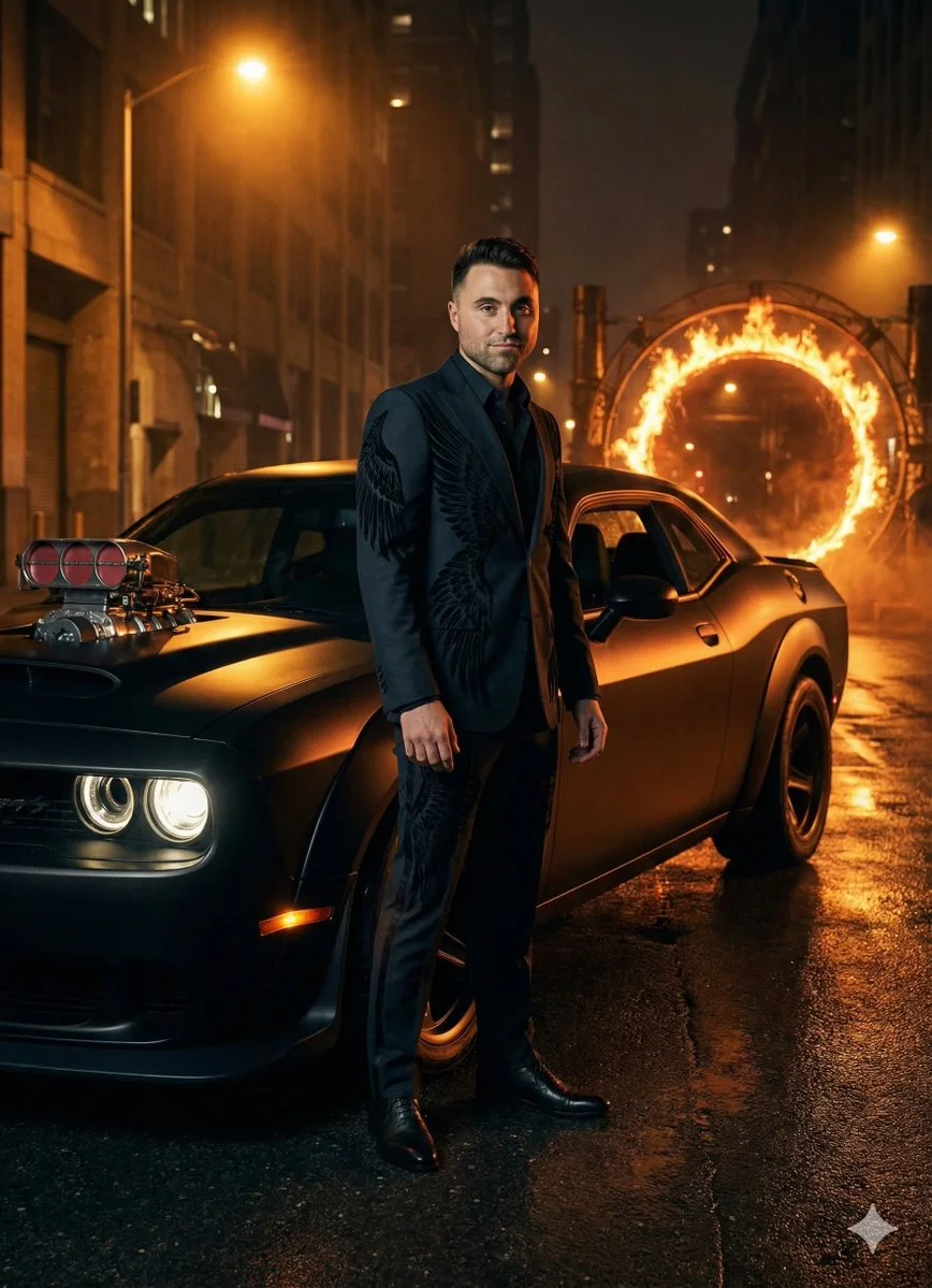 A Dark Knight in the Dystopian Night