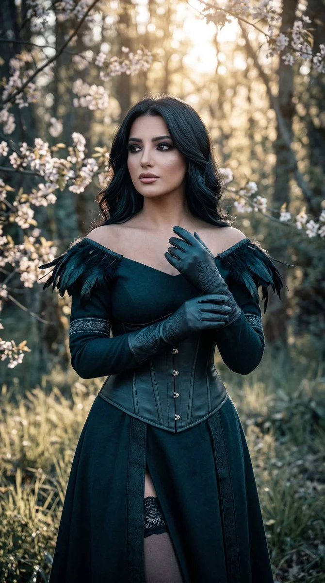 A Dark Queen in the Enchanted Woods