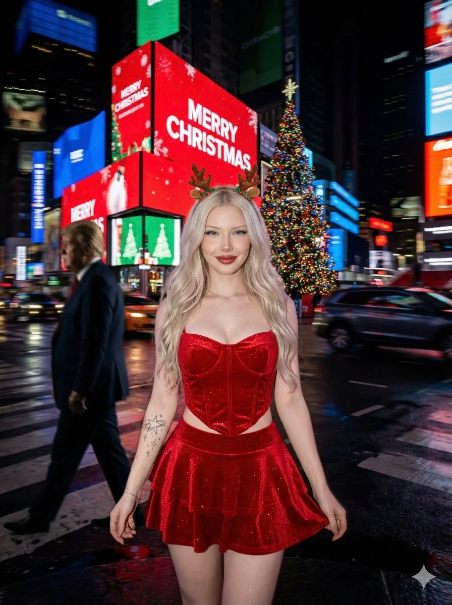 A Dazzling Christmas in Times Square