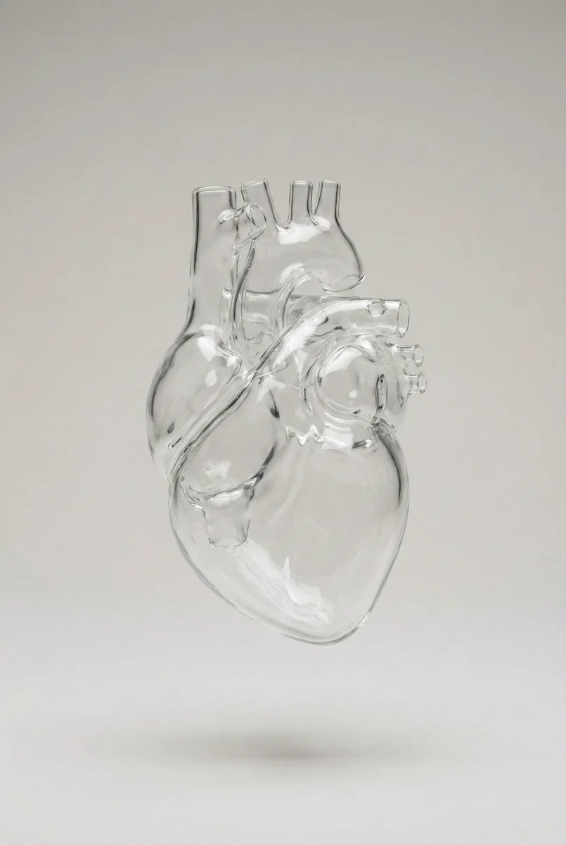 A Delicate Heart in Glass
