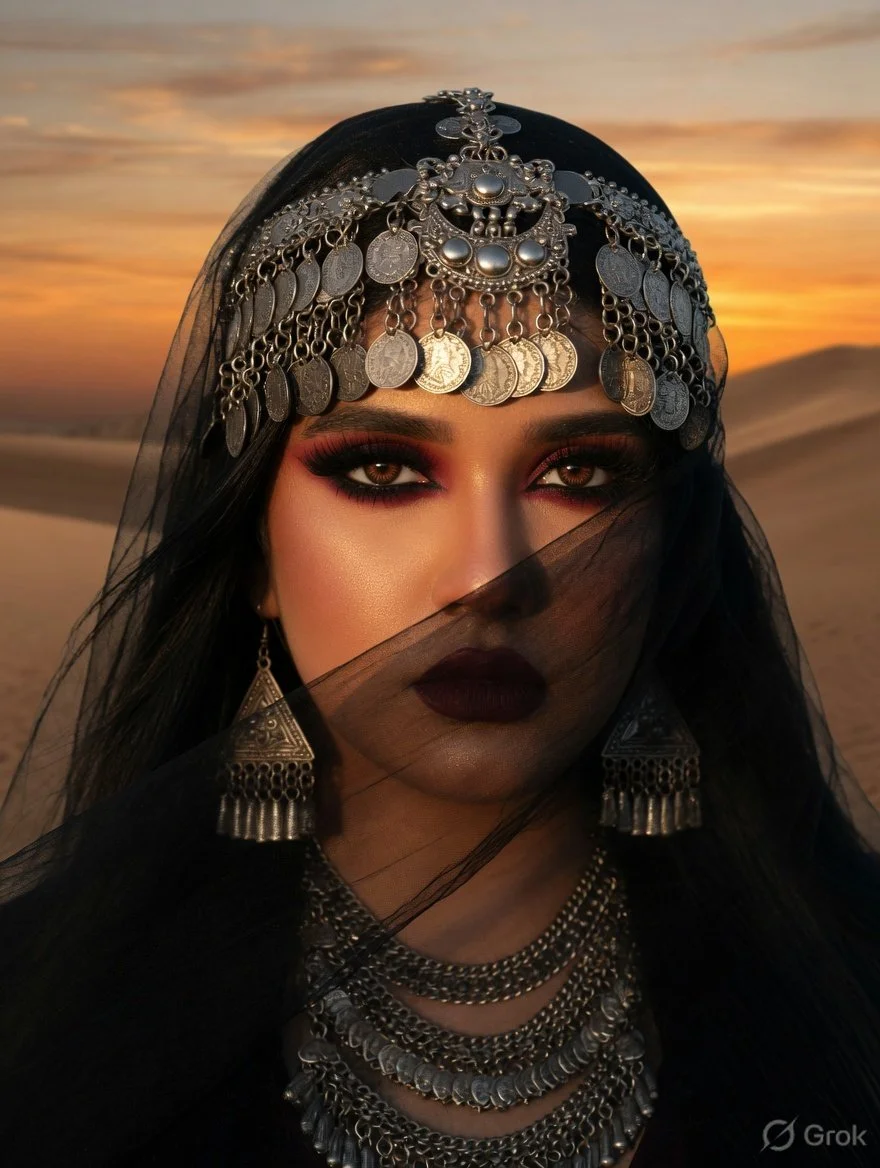A Desert Queen's Gaze