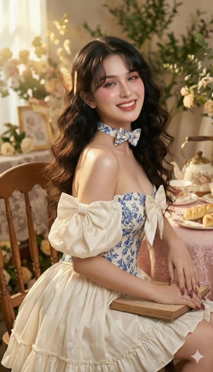 A Dreamy Afternoon Tea in Vintage Elegance