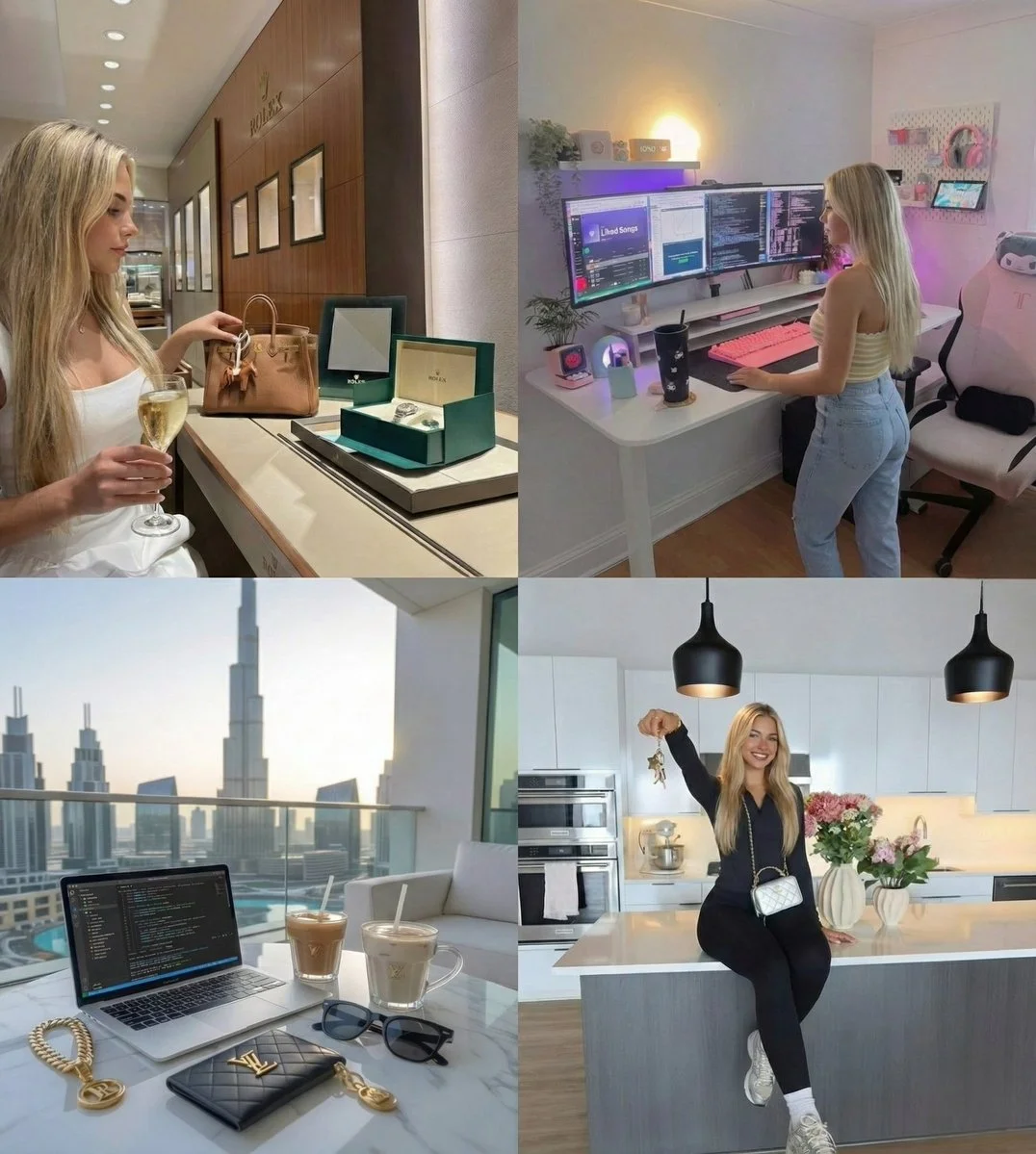 A Fusion of Luxury and Tech: The Modern Woman's Journey