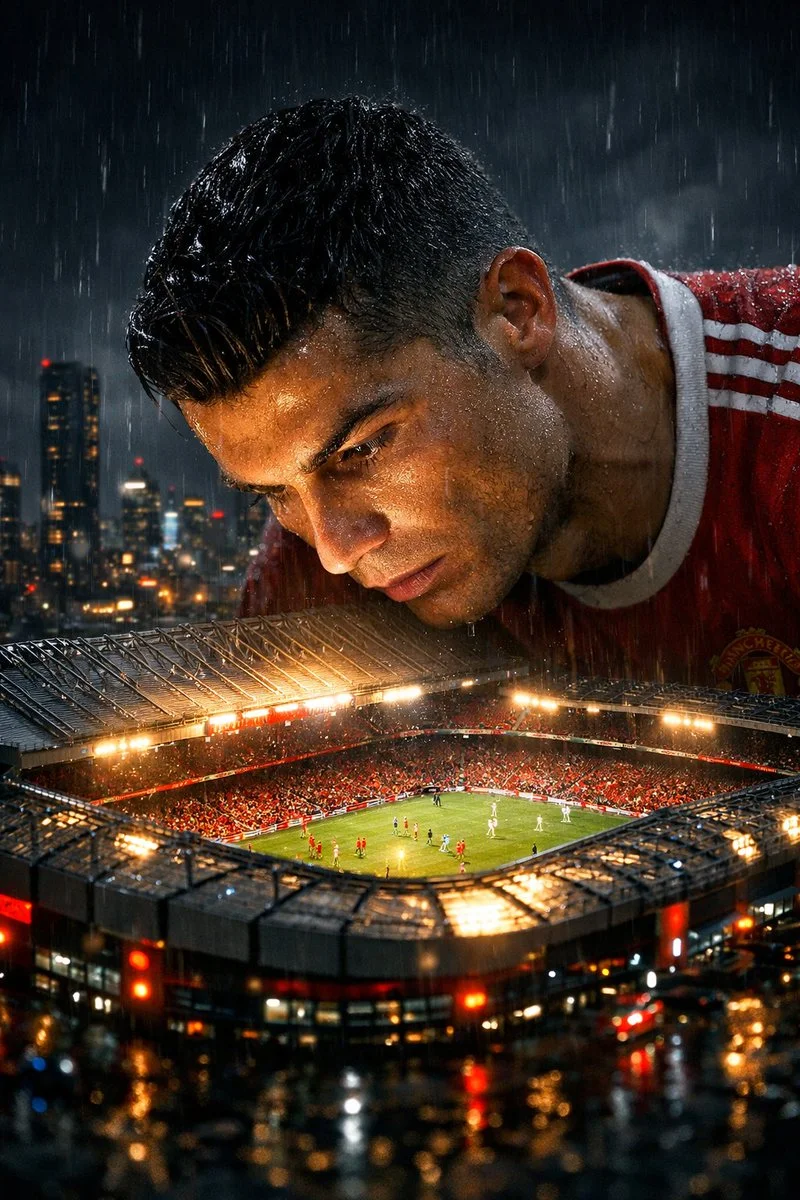 A Glowing Battle: Ronaldo at Old Trafford