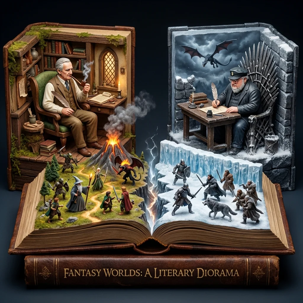 A Literary Clash: Two Authors, Two Worlds