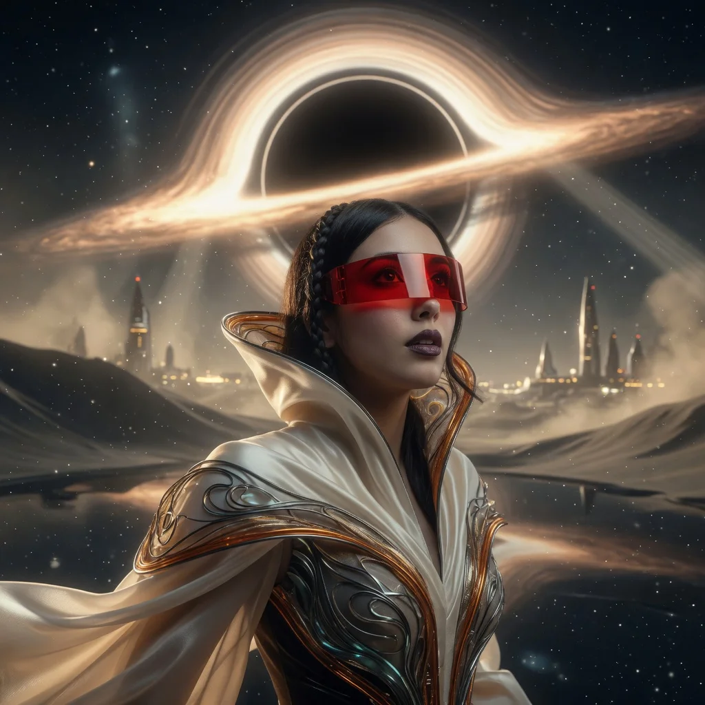 A Model in the Shadow of Infinity