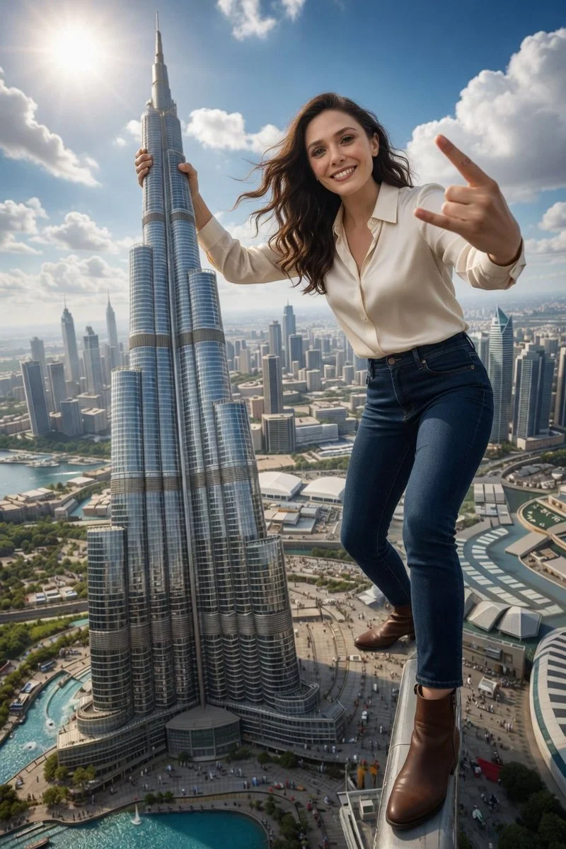 A Moment of Joy: Sadie Sink at Christ the Redeemer