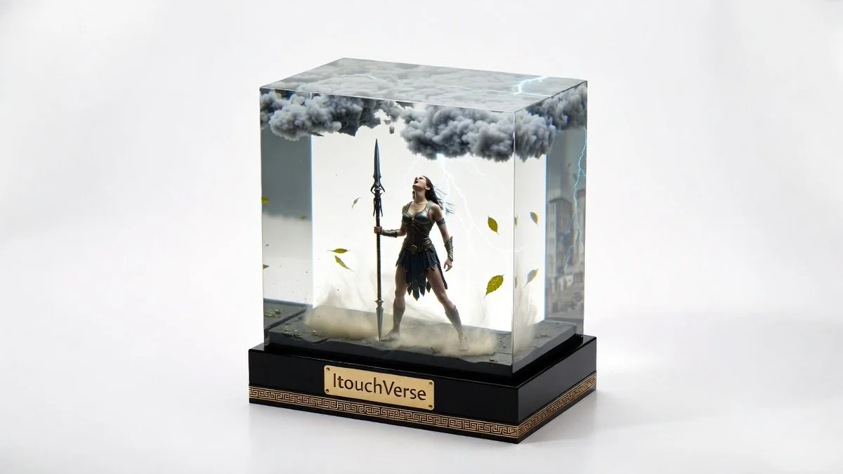 A Mythical Tale in Epoxy Form