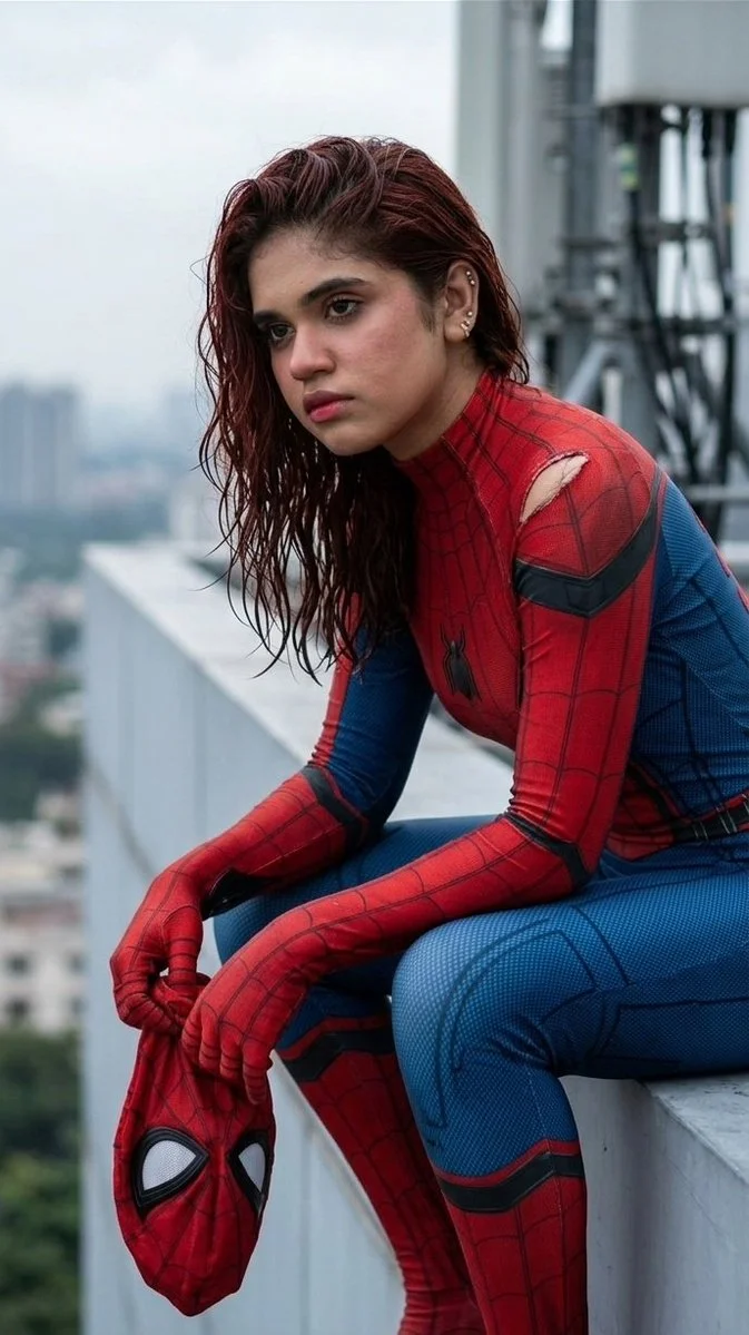 A Quiet Hero's Moment Above the City