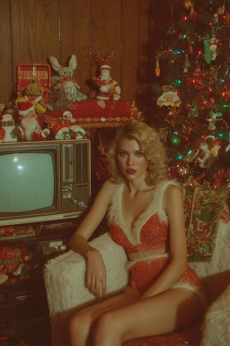 A Retro Christmas Dreamscape Awaits