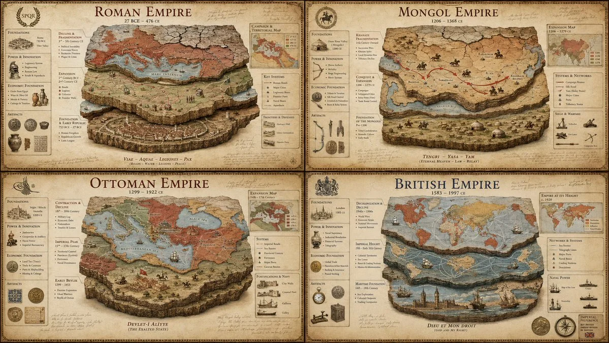 A Roman Empire autopsy reveals its layered collapse through stratigraphy