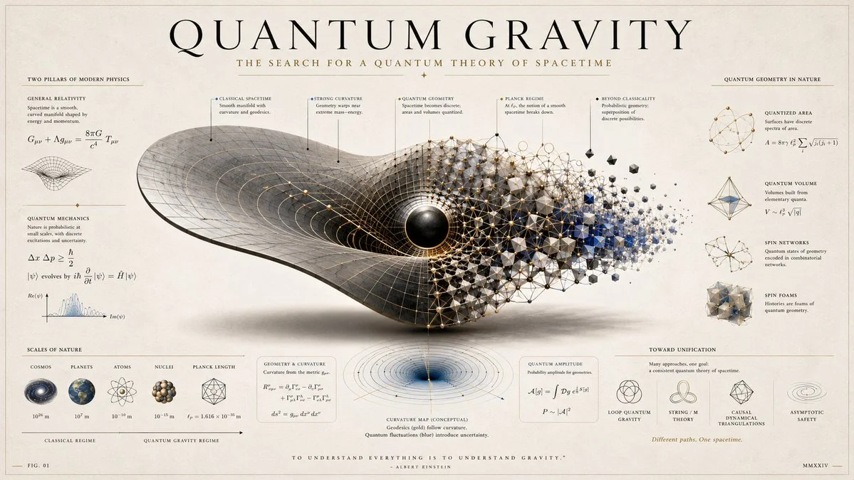 A suspended glass sculpture visualizes gravitational wave interference patterns