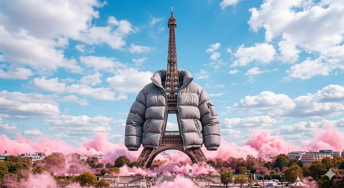 A Whimsical Twist on the Eiffel Tower