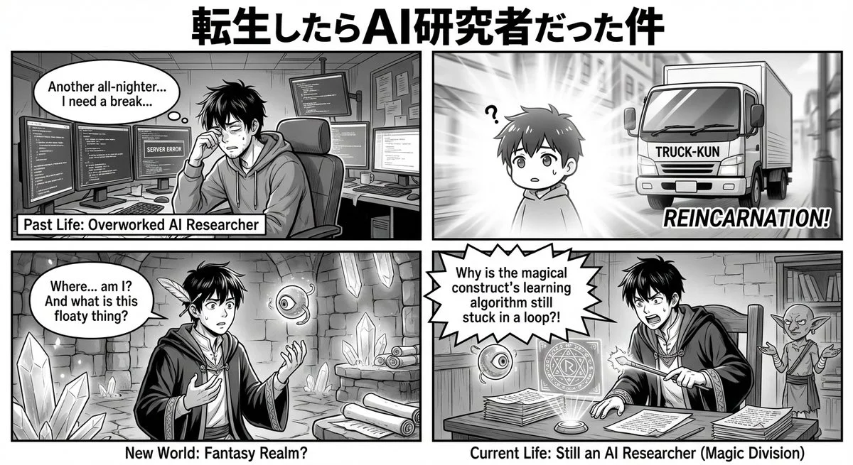 AI Adventures: A Hilarious Manga Twist!