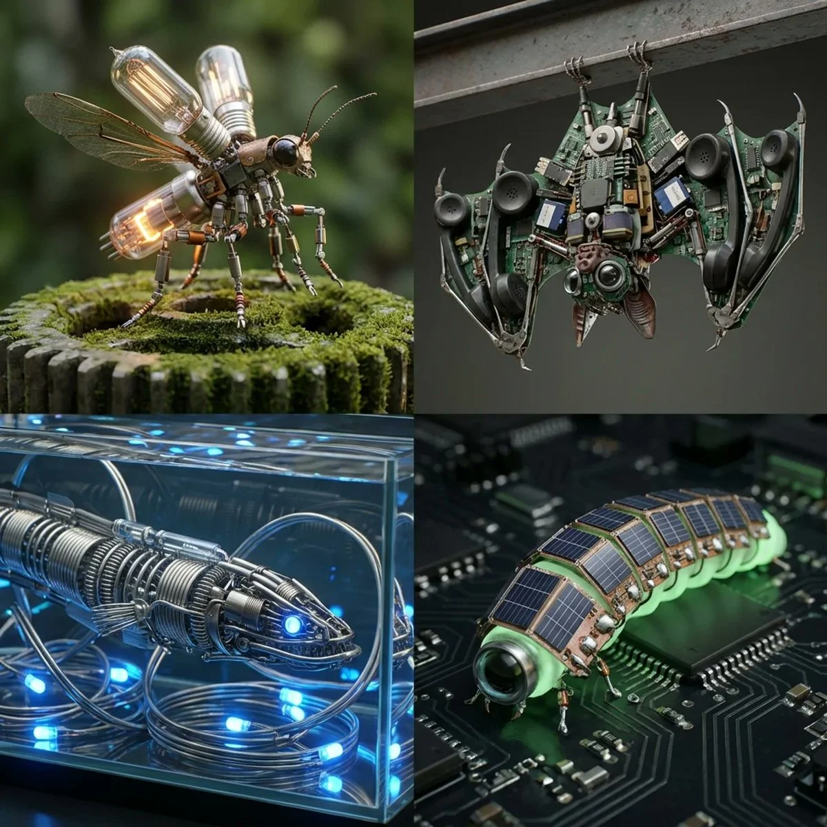 AI's Vision of Inventors Through Animals & Tech