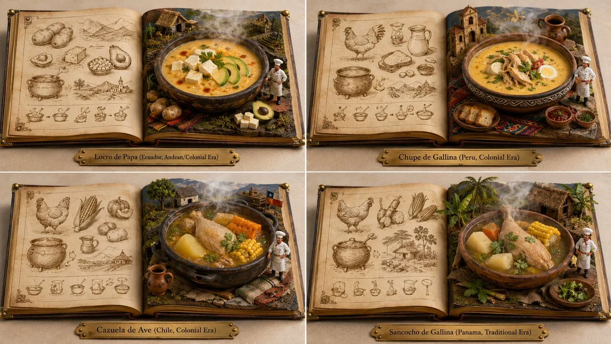 Ajíaco inspires a global atlas of hearty stew dishes