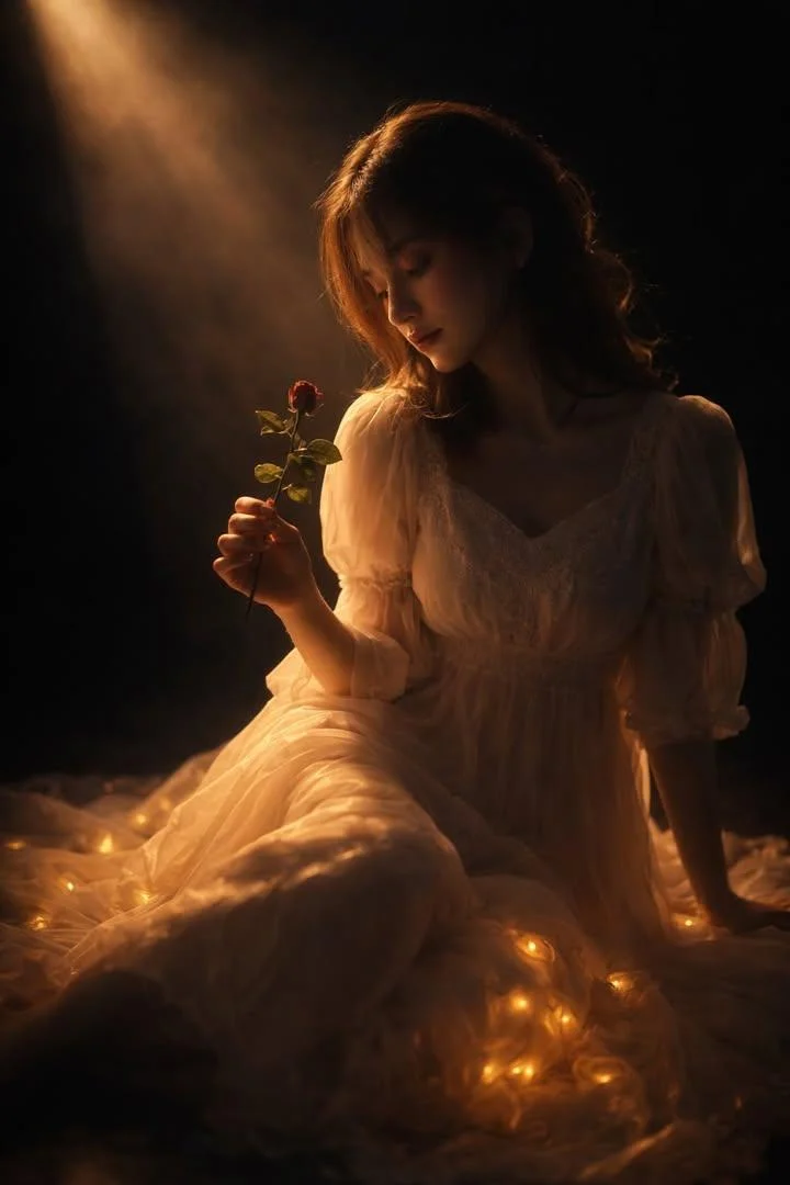 Amber Spotlight Reverie