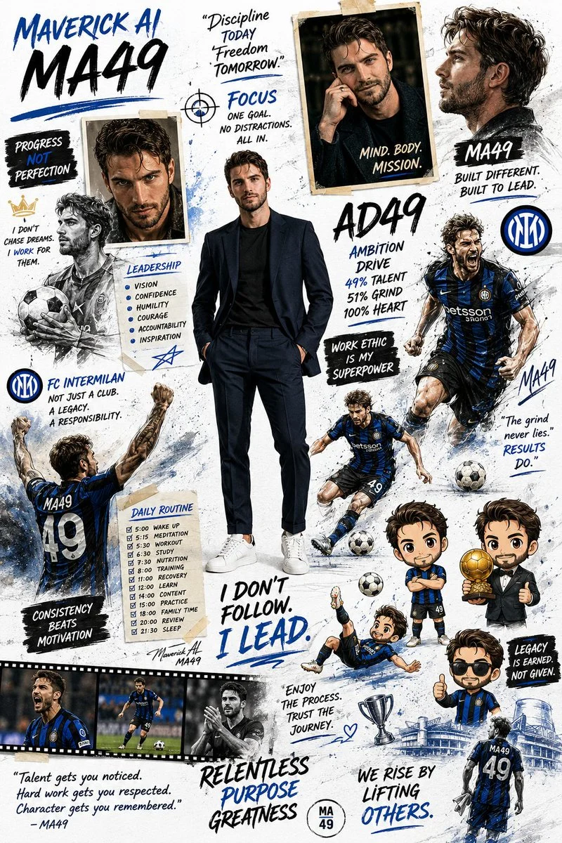 An Asian soccer star celebrates with Ballon d'Or in chibi style