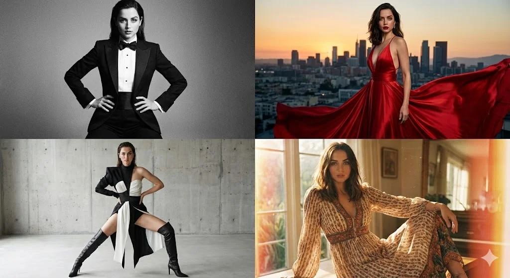 Ana de Armas: A Fashion Journey in Four Styles