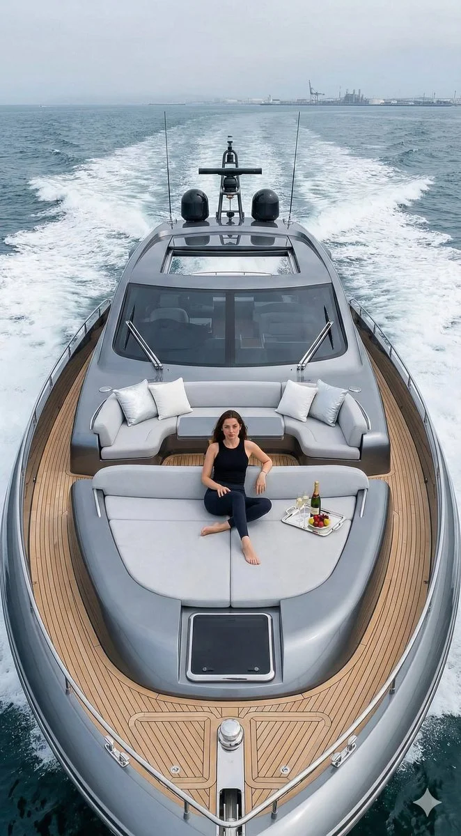 Ana de Armas: Serenity on a Luxury Yacht