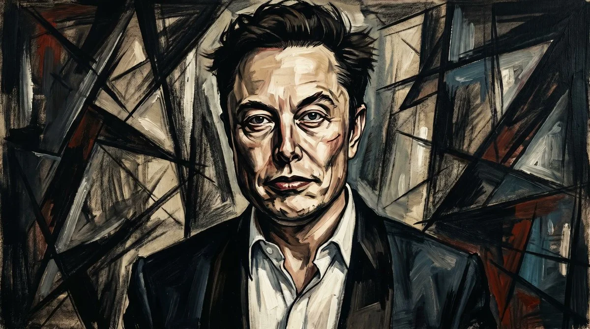 Angular Expression: A German Expressionism Portrait