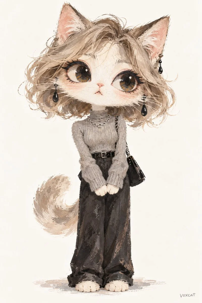Animalized Character Reimagined as Naïve Picture Book Hero