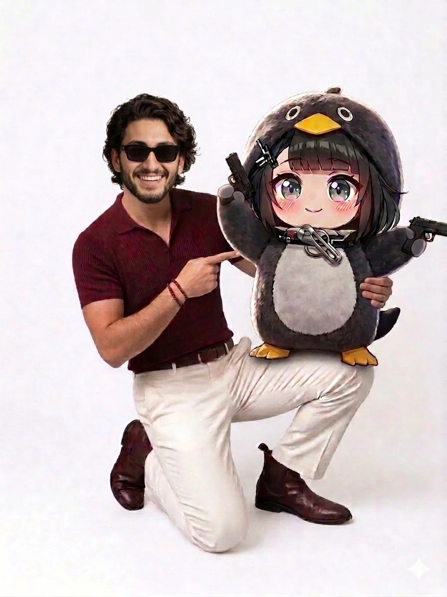 Anime Meets Fashion in a Quirky Studio Shot