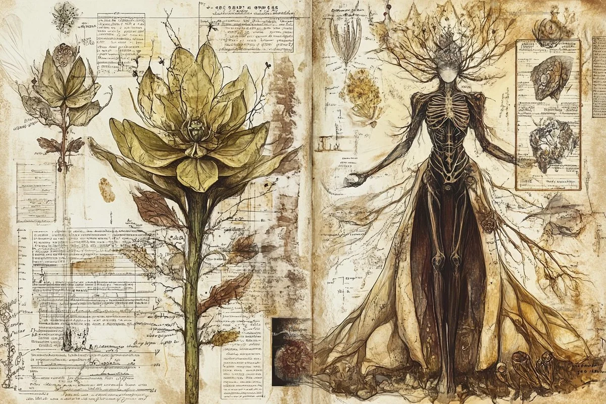 Antique Botanical Beauty