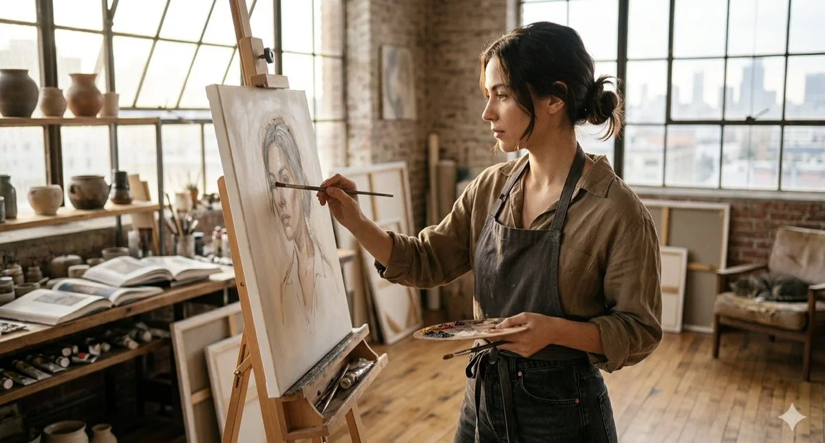 Art in Progress: A Glimpse into Creative Passion