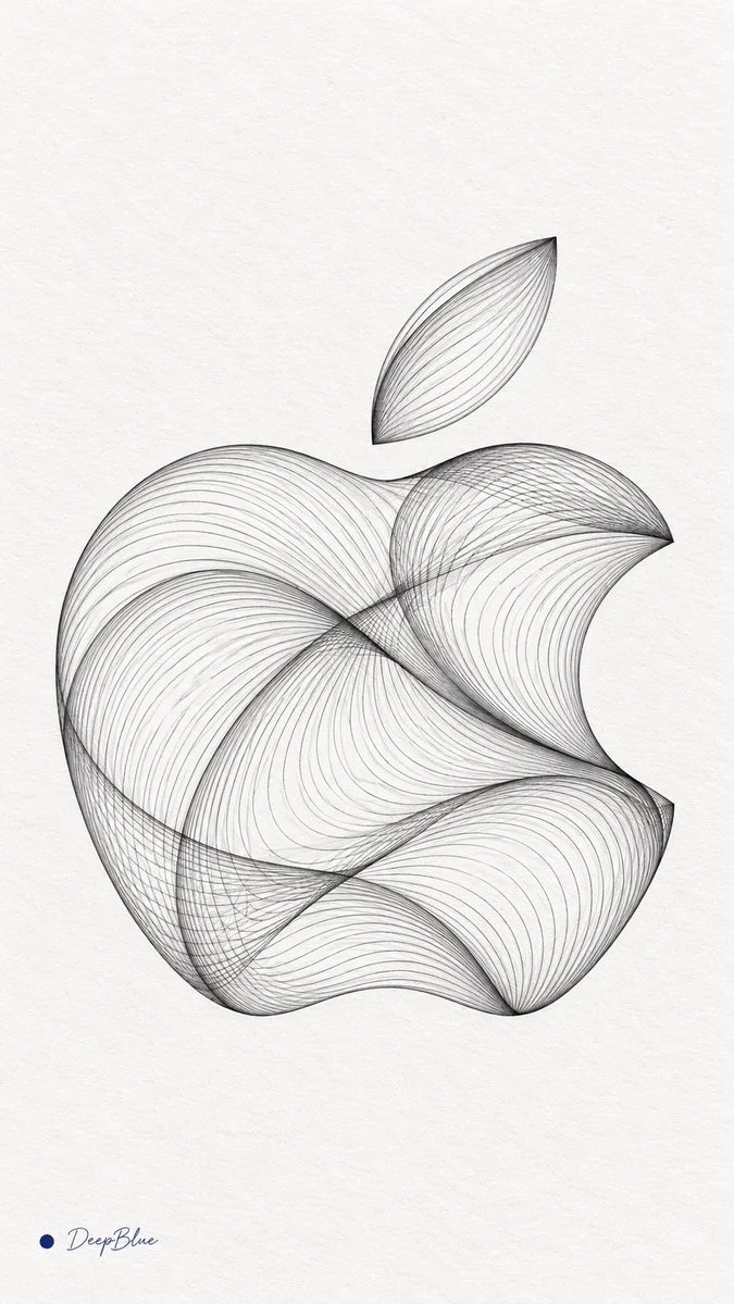 Artful Brand Logos Merged with Resonant Curves in Unique Design