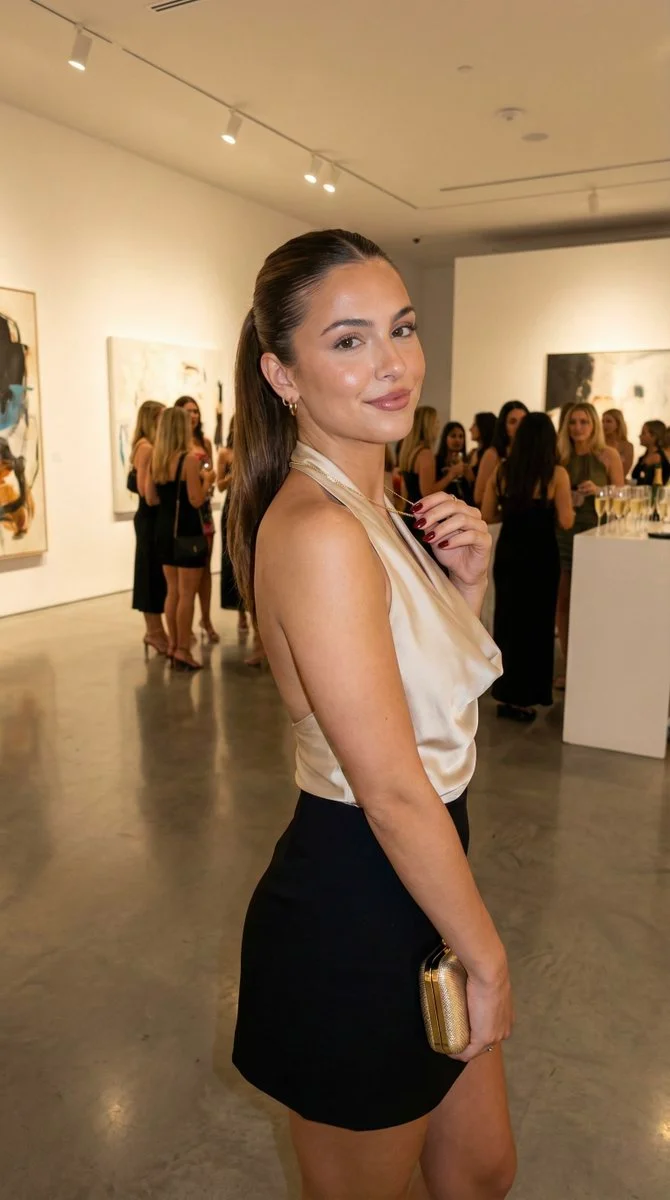 Artful Elegance at the Afterparty