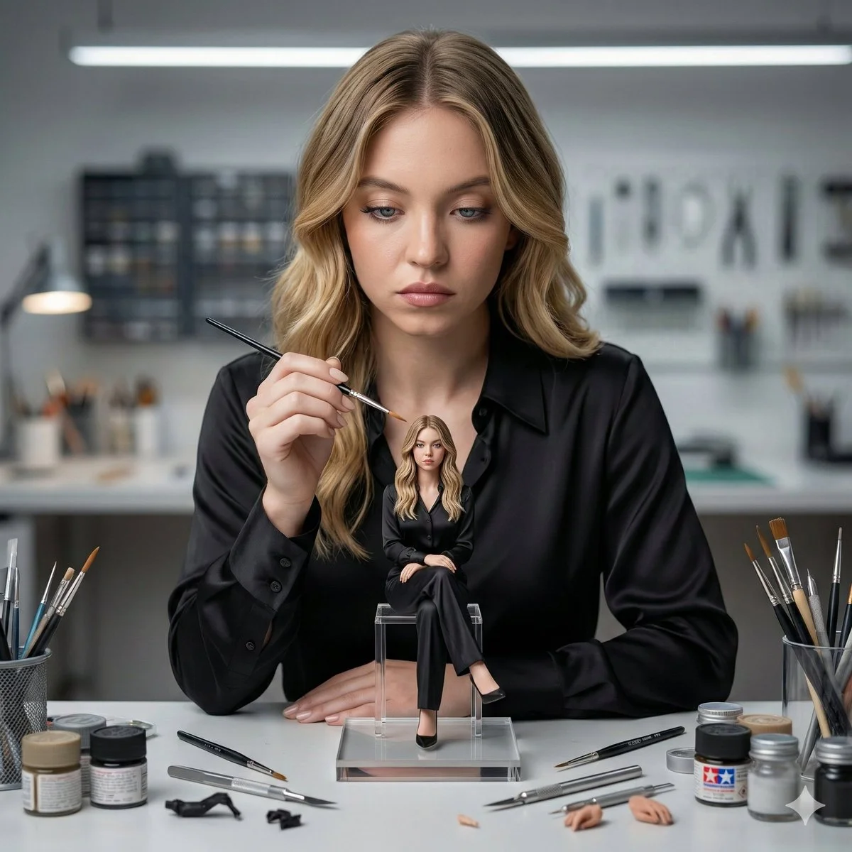 Artistry in Miniature: A Reflective Creation