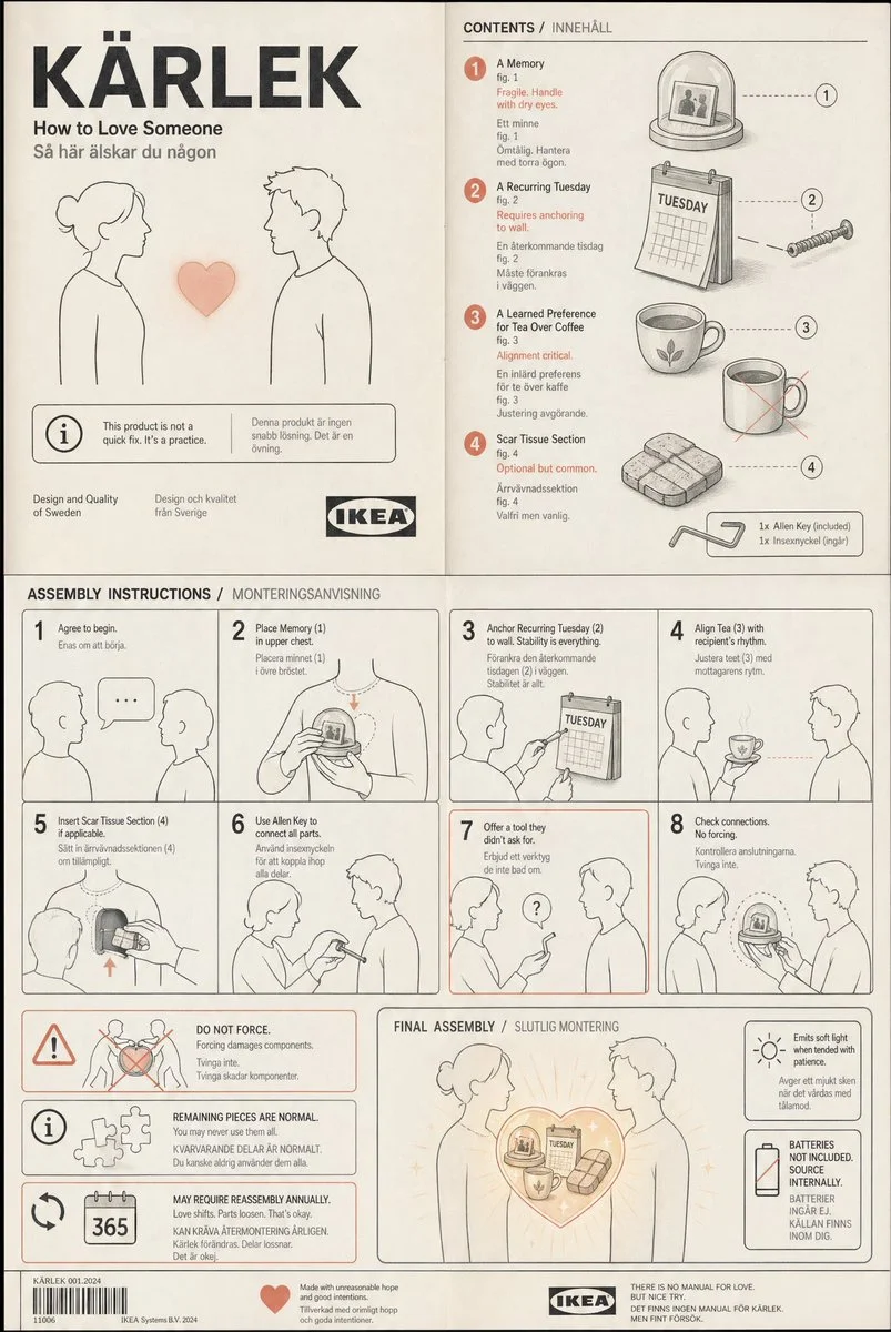 Assembling Love: A Vintage Guide to Connection