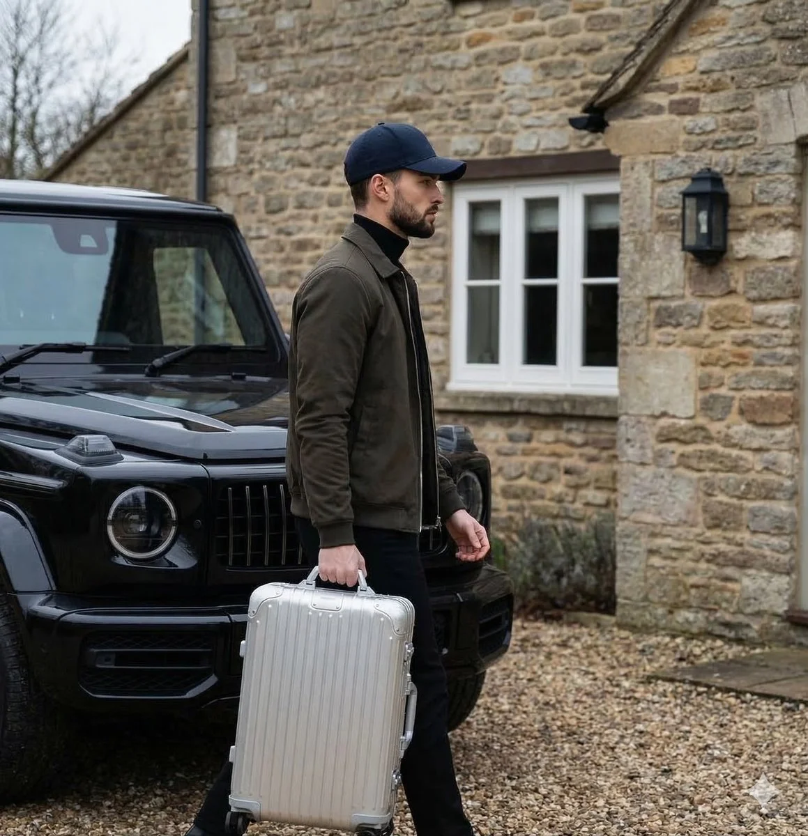 Asymmetric Story: Quiet Luxury in a Street Scene