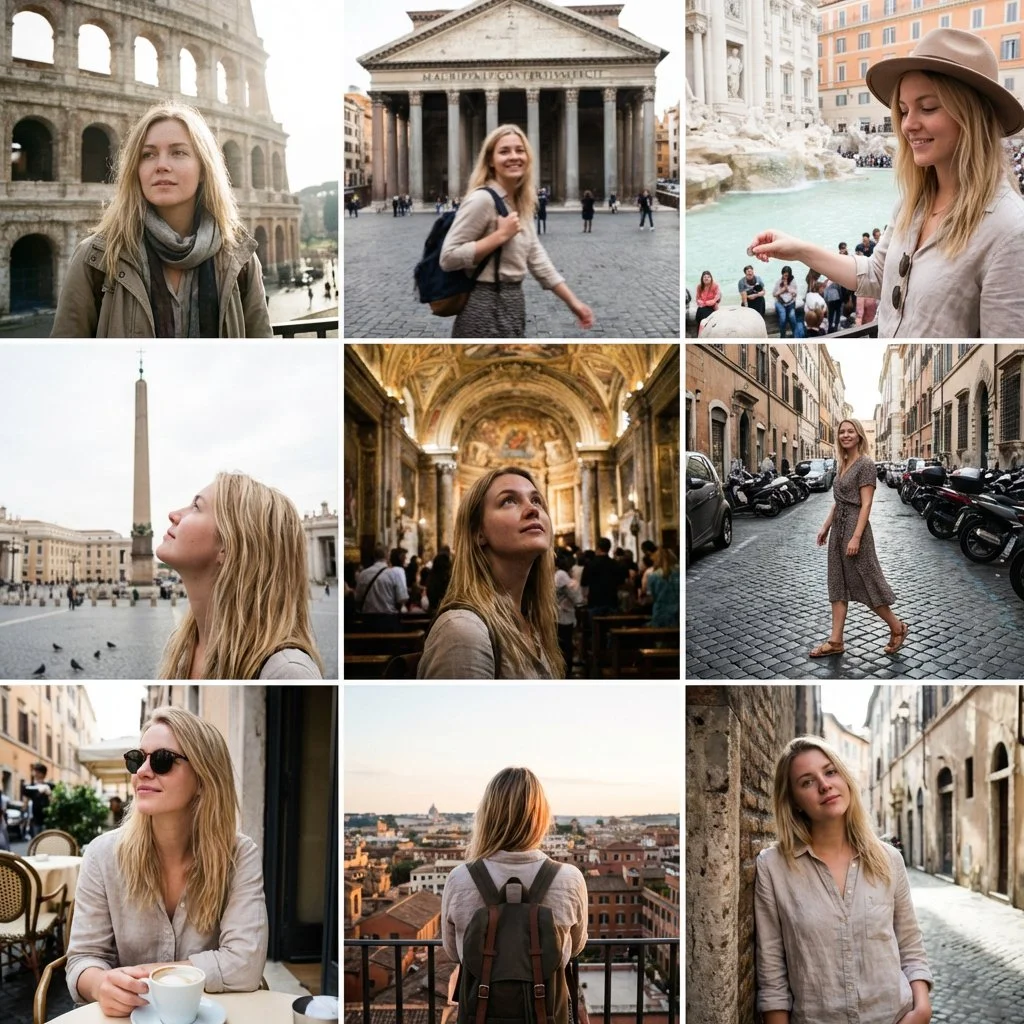 Authentic Rome Through a Blonde Traveler’s Lens