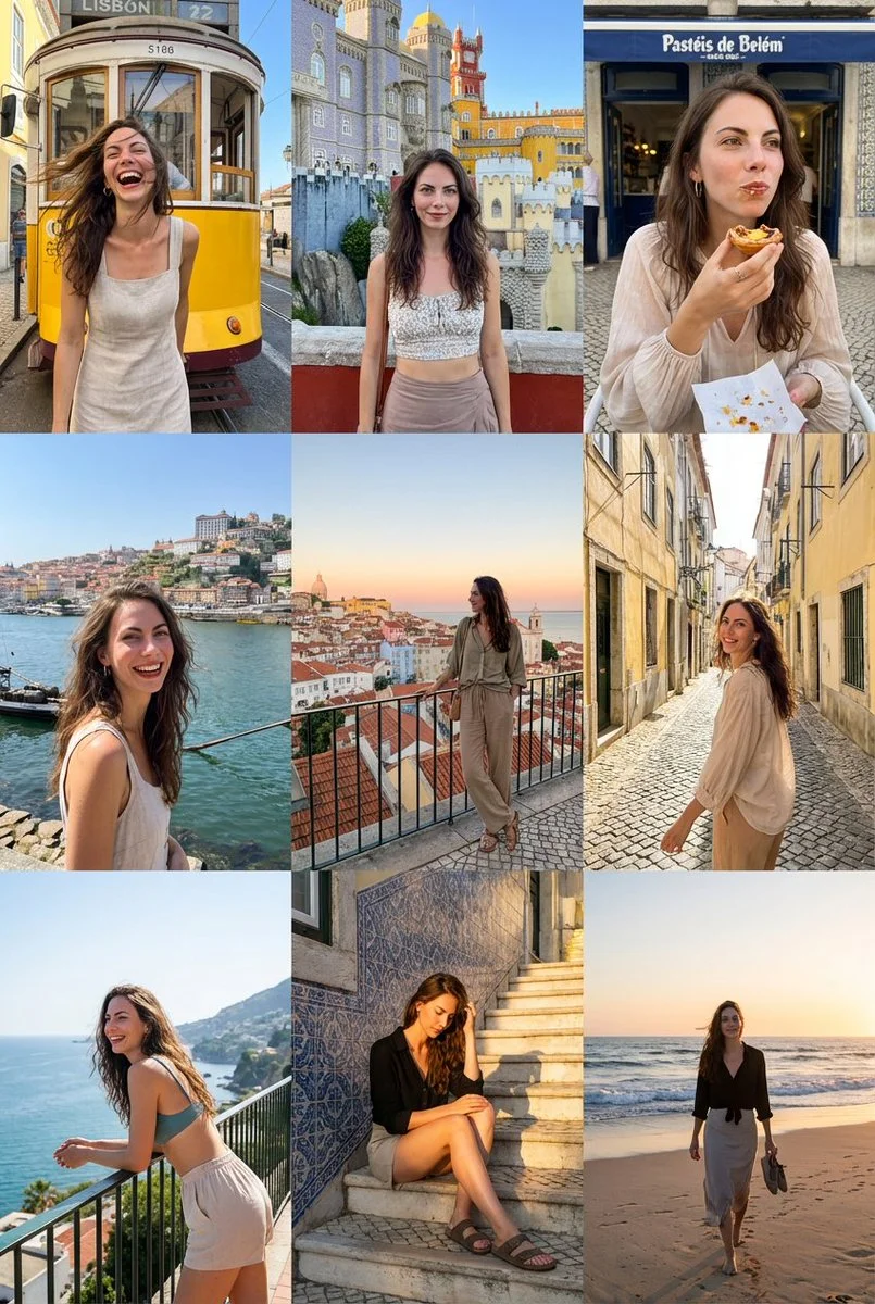 Authentic Summer Moments: A Young Woman's Journey Through Portugal