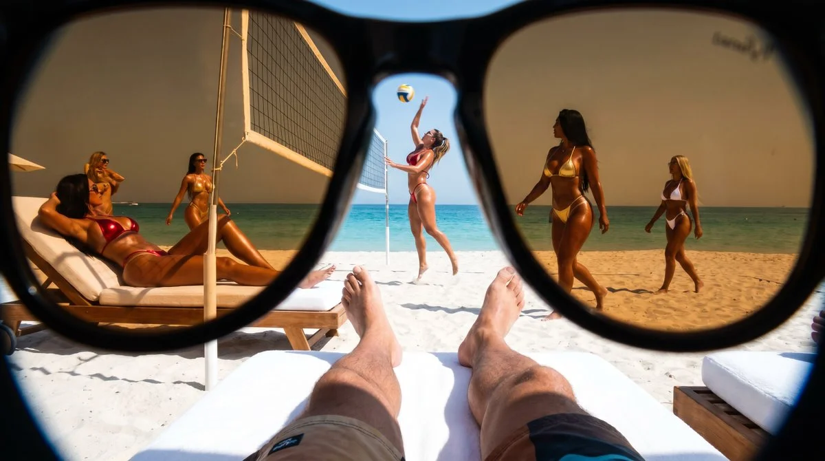 Beachside Glimpse of Luxury and Allure