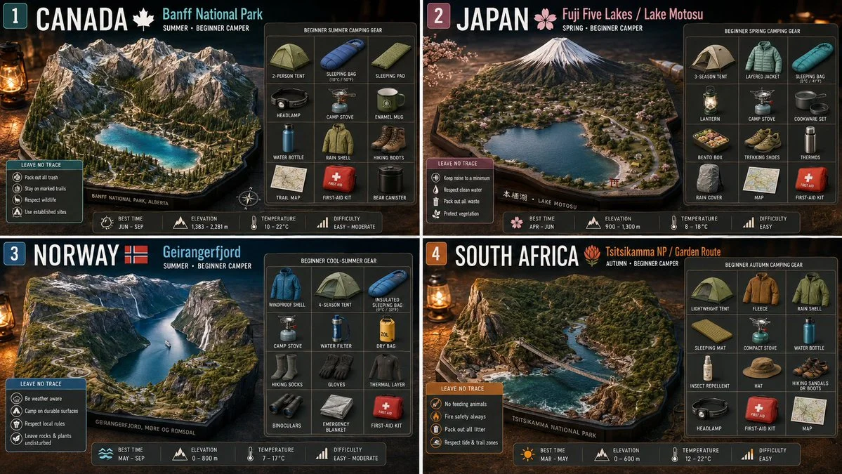 Beginner's Guide to Scenic Hiking Trails Worldwide