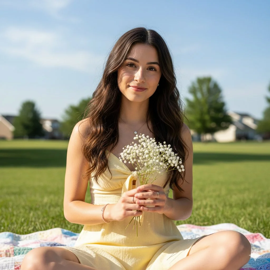 Blissful Moments: A Sunlit Picnic Escape