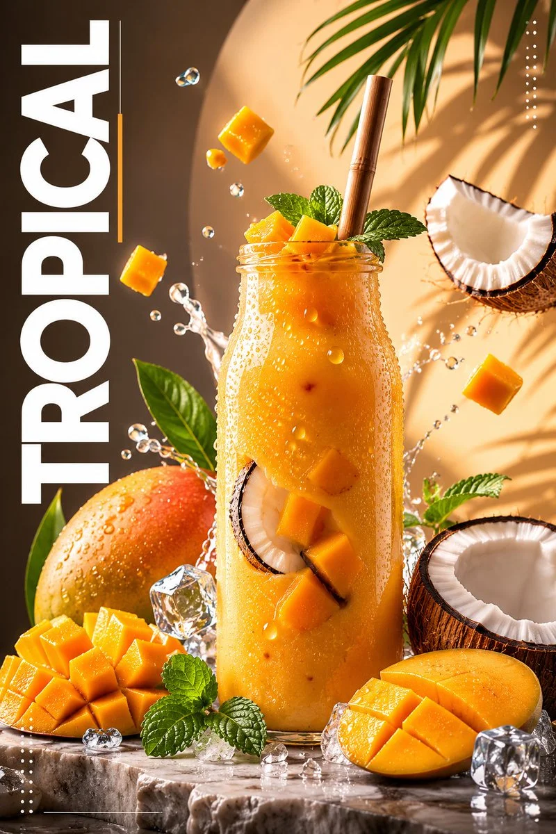 Blueberry lemonade sparkles in a frosty cup with floating fruit
