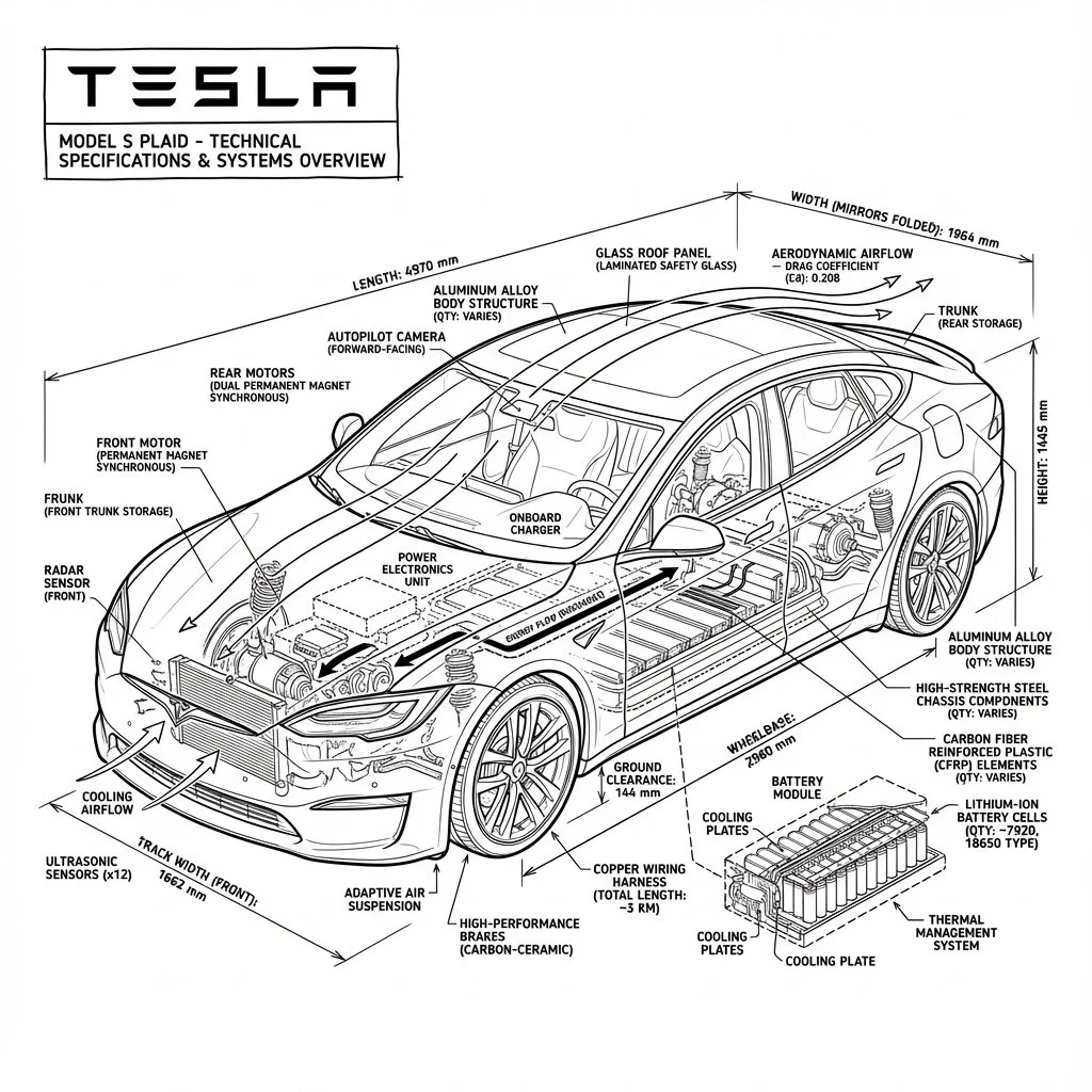 Blueprint of the Human Body: A Technical Infographic