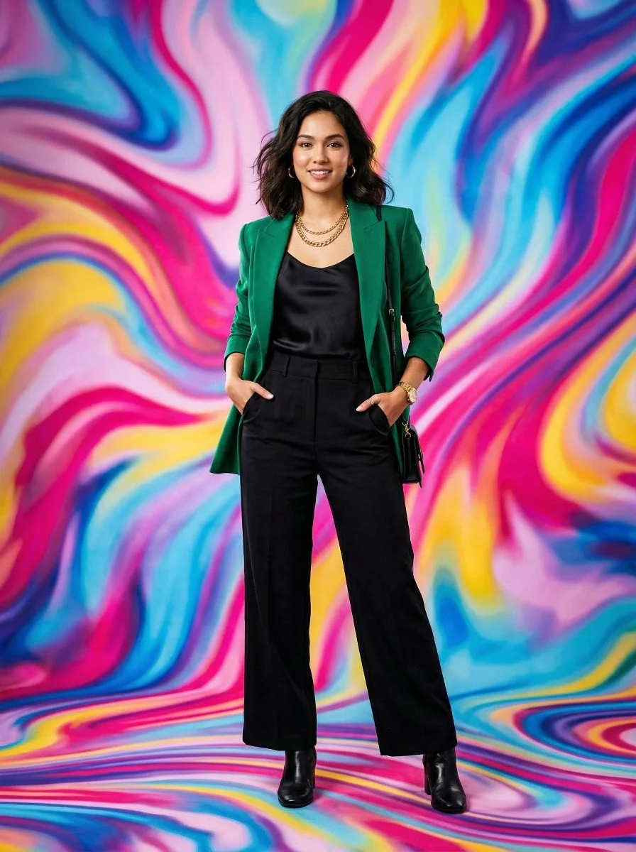 Bold Elegance: A Modern Muse