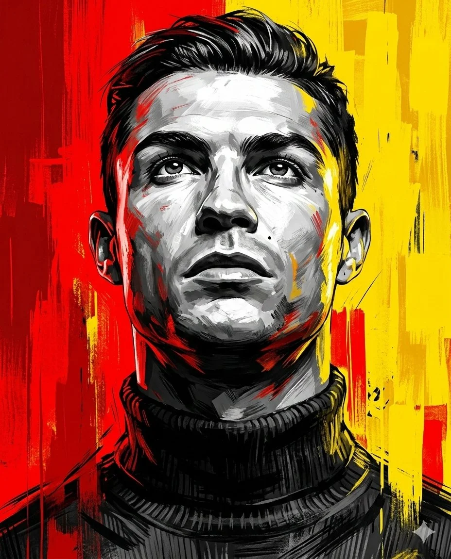 Bold Portrait of Ambition and Strength