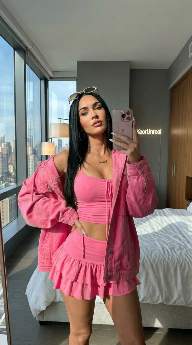 Bold Selfies: A Y2K Dream with Megan Fox