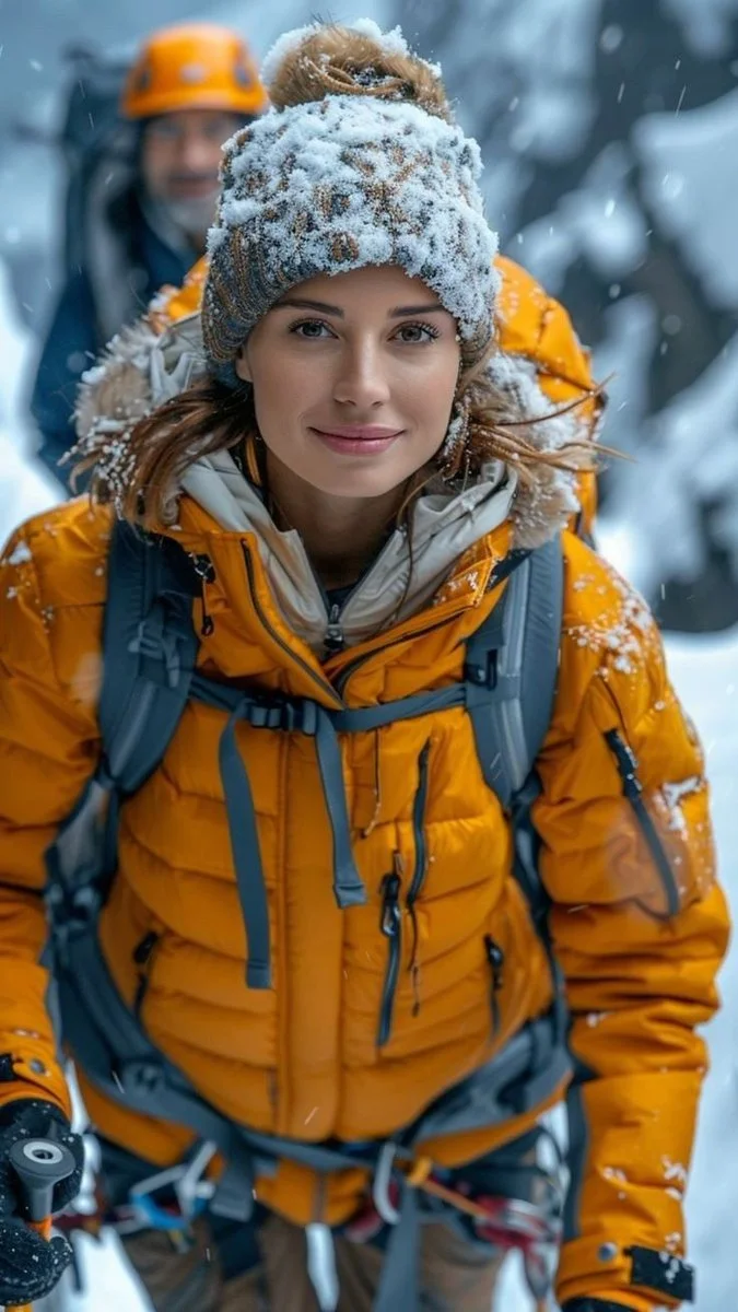 Bold Steps in the Winter Wonderland